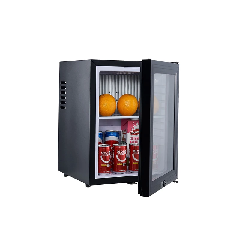 Hotel Restaurant Beer fridge mini cooling fridge mini fridge with transparent door for hotel