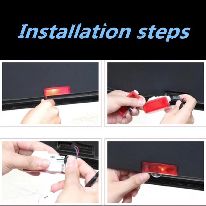 ABS LED Car Door Welcome Light W212 W221 W245 W203 W204 W205 Auto W164 W176 W168 W169 Logo Projector Lamp For Mercedes Benz AMG