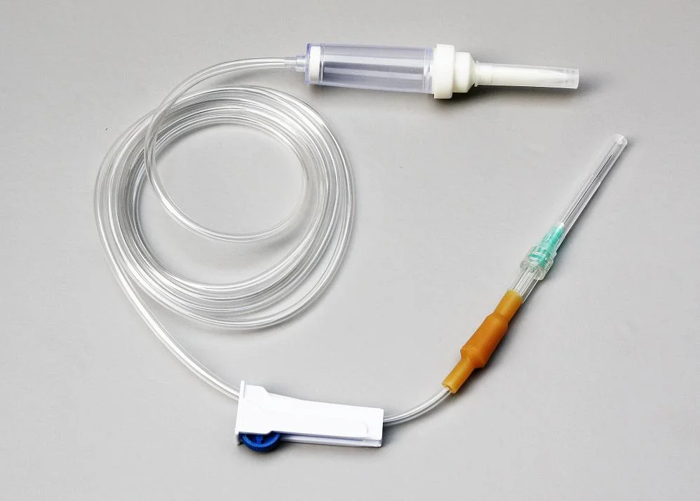 Pediatric Sterile Infusion IV Sets with Flow Regulators