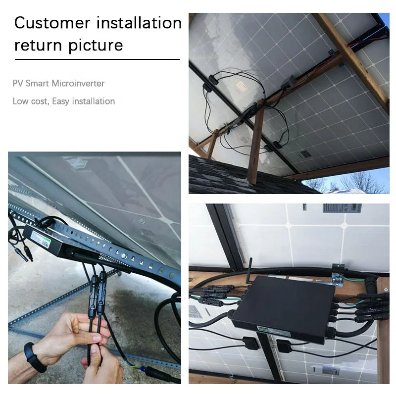 300W 500W 1000W 1200W Micro Inverter Single Three Phase 120V 230V On Grid PV Smart Micro Inverter with Wifi