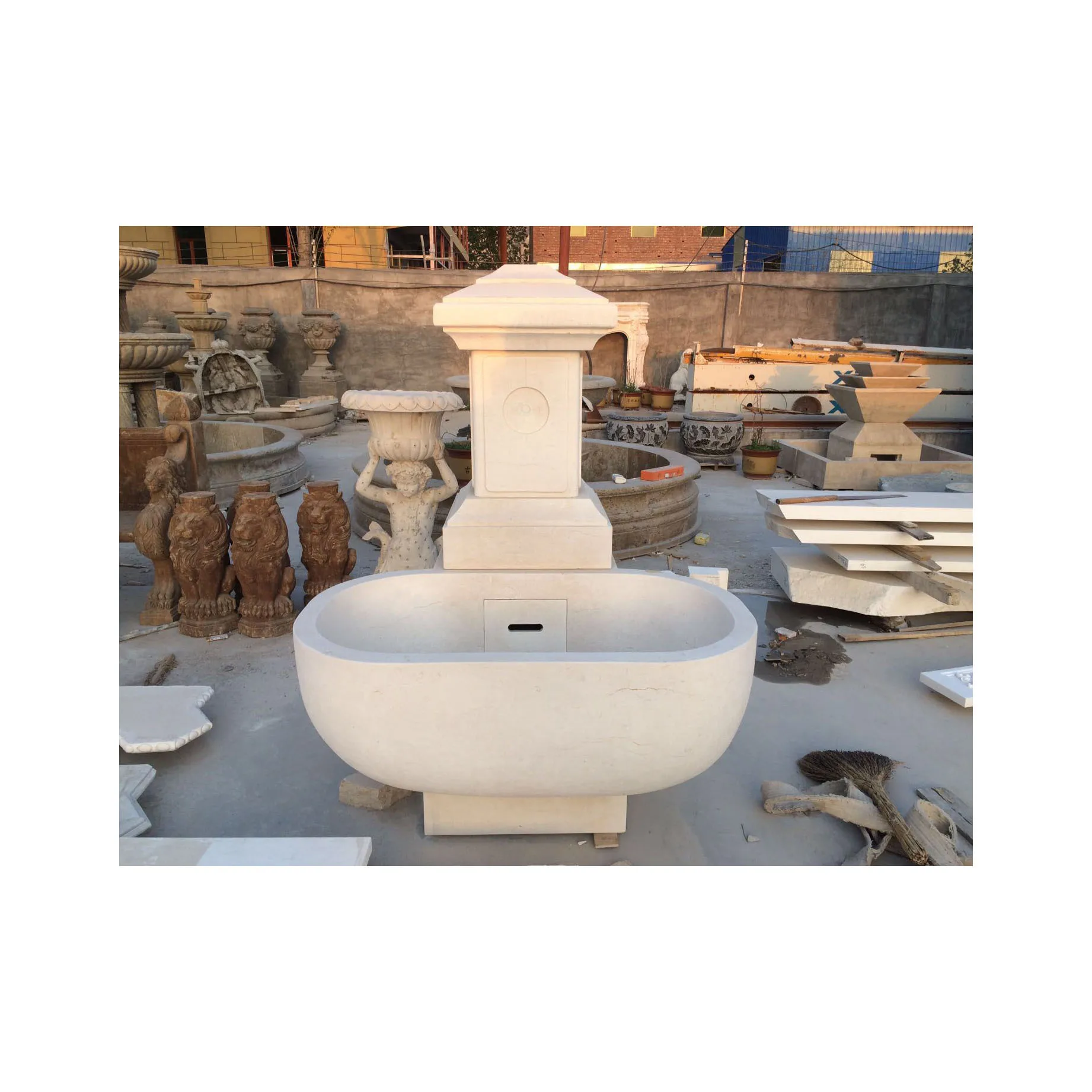Alibaba China Supplier Rock Stone Waterfall Fountain Garden