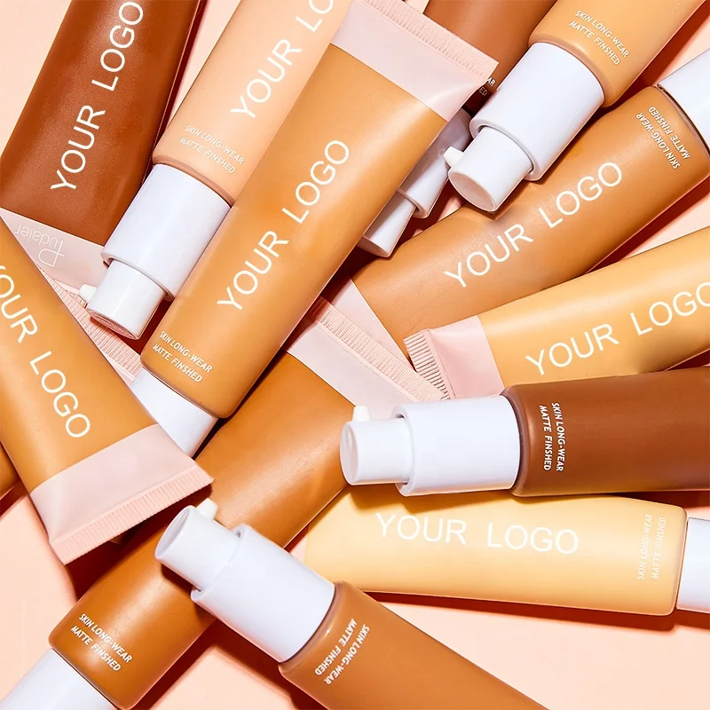 Full Coverage Face Makeup Liquid Foundation BB Whitening Cream 32 Colors Matte Liquid Foundation