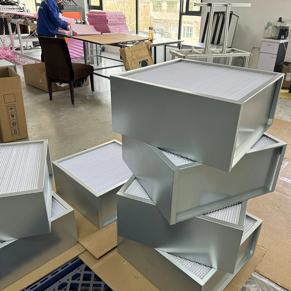 Recommend In stock Stainless steel high temperature resistant high efficiency air filter for ventilating system