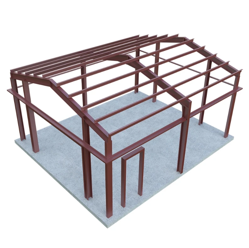 Pre-engineered Steel Structure Prefab Factory / Warehouse / Workshop With Cost Price