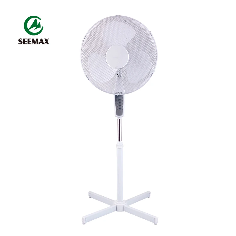 High Speed Low Noise 16 Inch Adjustable New Design Stand Fan Remote Contrel