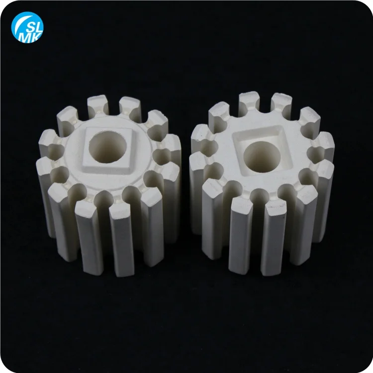 high heat resistance refractory customized electrothermal ceramic cordierite bobbin heater