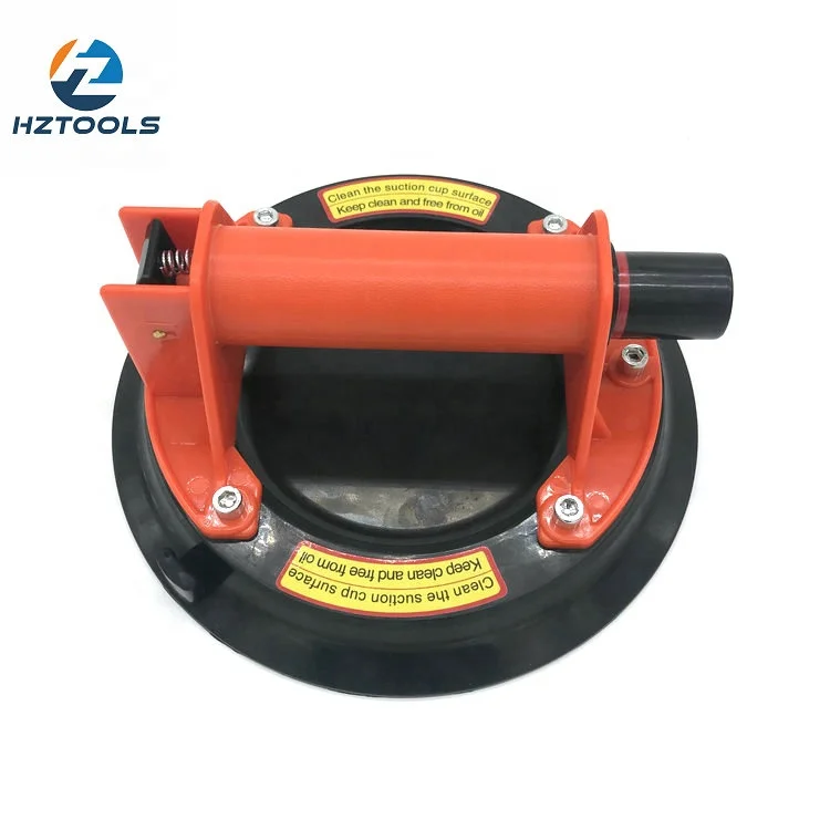 Tiling tools 8in tile glass stone handing manual vacuum suction cup hand pump vacuum sucker