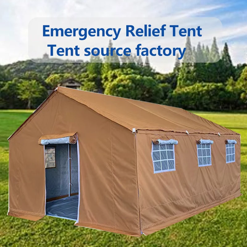 Frame Arabian large activity style tent outdoor desert middle relief tent Khaki Arabian tent