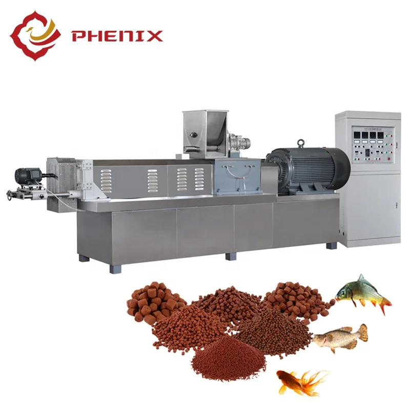 Animal Feed Pellet Machine Production Line/Floating Fish Feed Pellet Mill