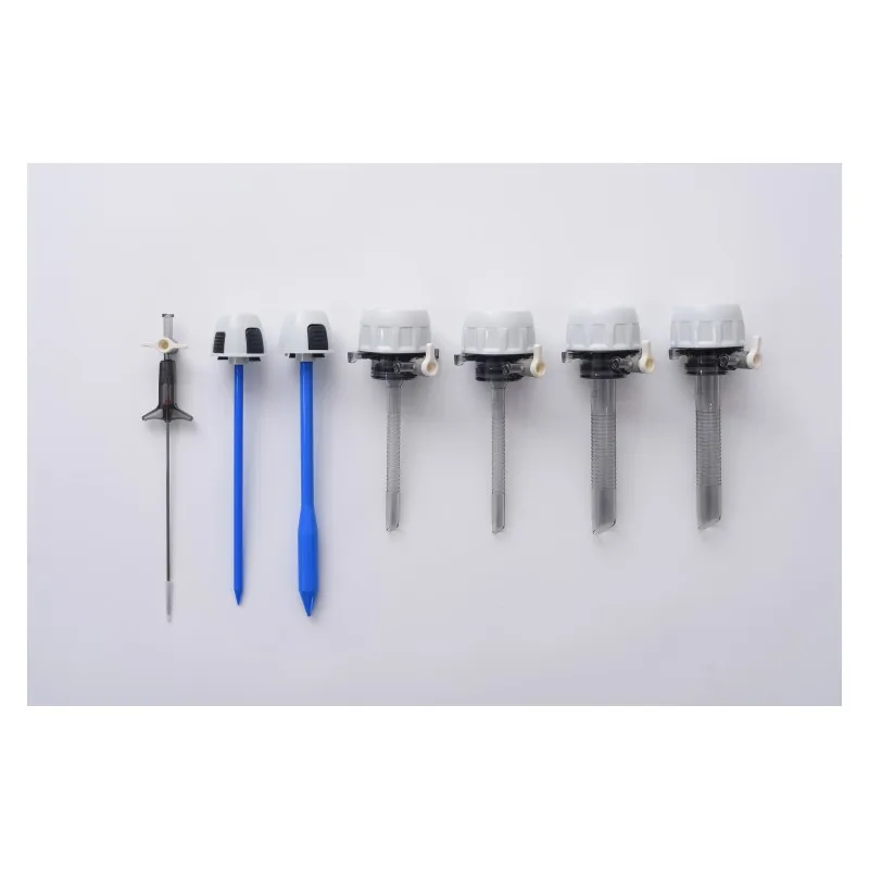 Surgical laparpscopic instruments Disposable Bladeless endoscopic trocar laparoscopic surgery 5mm 10mm 12mm trocars