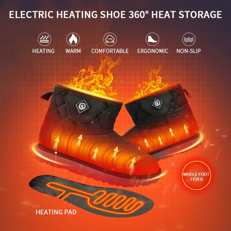 2022 Savior Trendy Temperature Regulating Charging Heated Shoes Boots