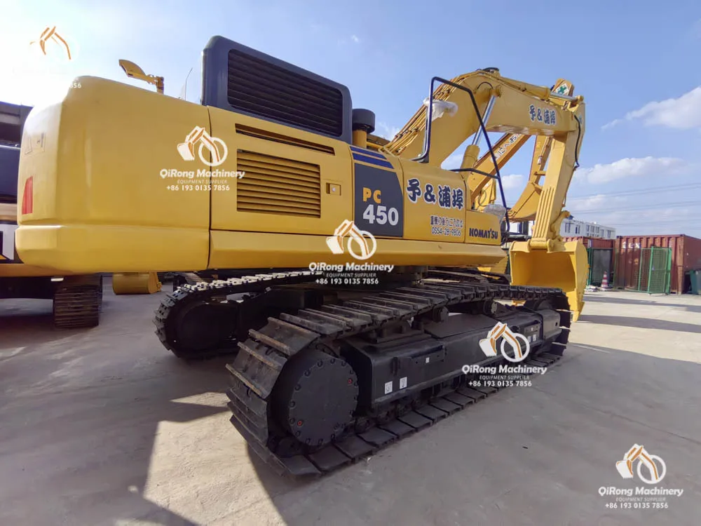 Komatsu PC450-8 Used  Excavator cheap price komatsu 45 ton large excavator Japan