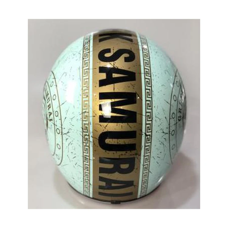 Hot sale & high quality Fashion design retro motorcycle Glass fiber half shield protective helmet