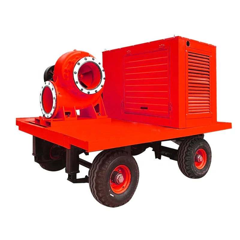 large automatic Agriculture Water Pump By Diesel Engine Mixed Flow Pump