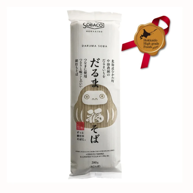 Vitamin B nutritious dried raw buckwheat soba noodle grain products