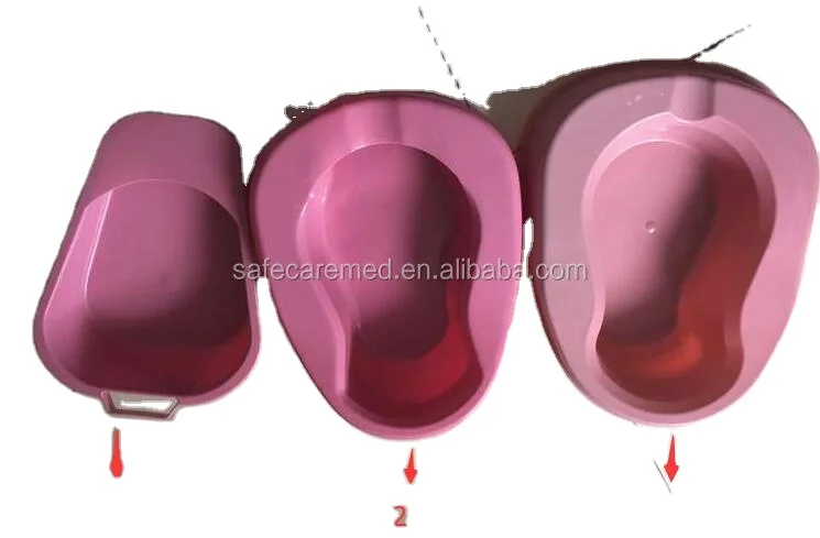 Thick Bedpan for Women Men Bed Pan for Elderly Females Heavy Duty Bedpan for Men Hospital Home Bed Pan Emergency Device