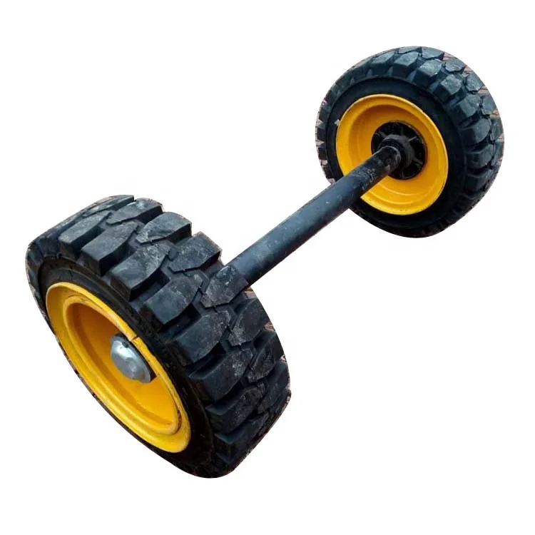 Сельско-хозяйственнный прицеп, запасные части, 5 Тонн тракторный прицеп ось с давление в шинах