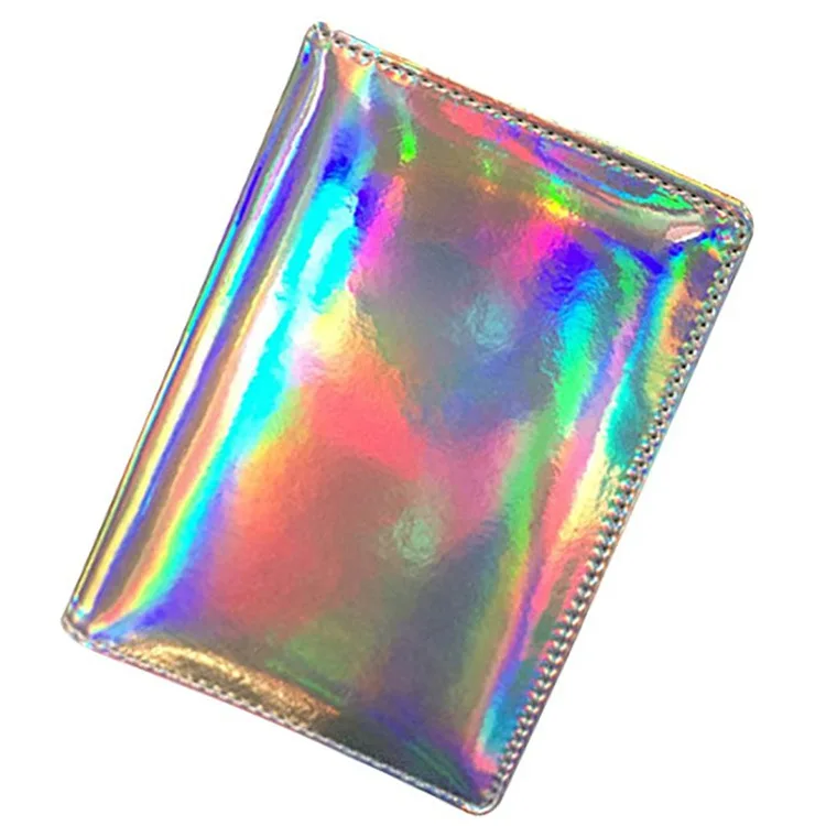 custom fashion glitter waterproof travel passport holder cover