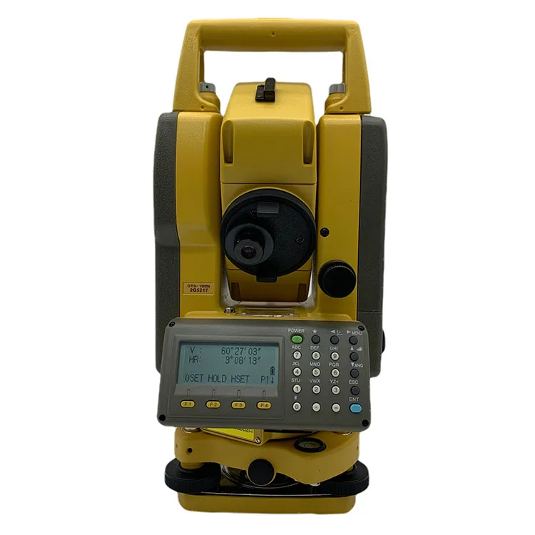 robotic diagonal eyepiece total station with prism top con es 105