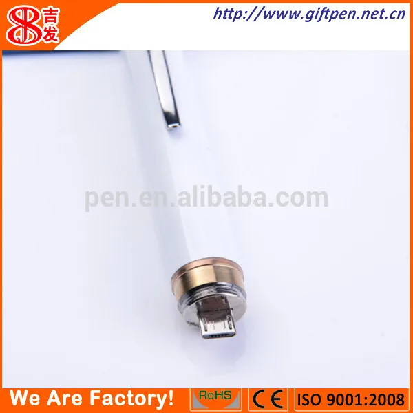 3 in 1 Multifunction Flash Drive USB Fast Charging Power Bank Ball  Pen with Stylus