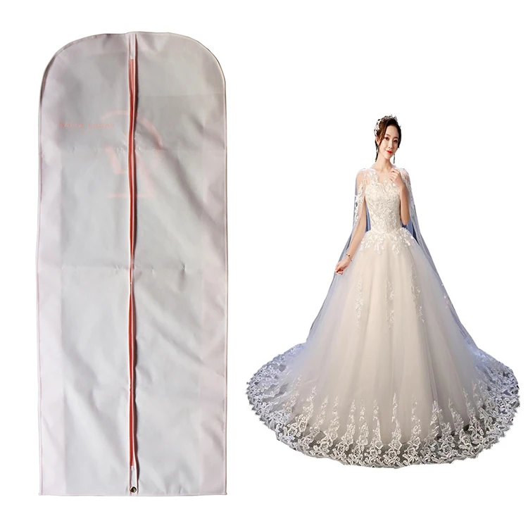 custom long dress bridal garment bags cover