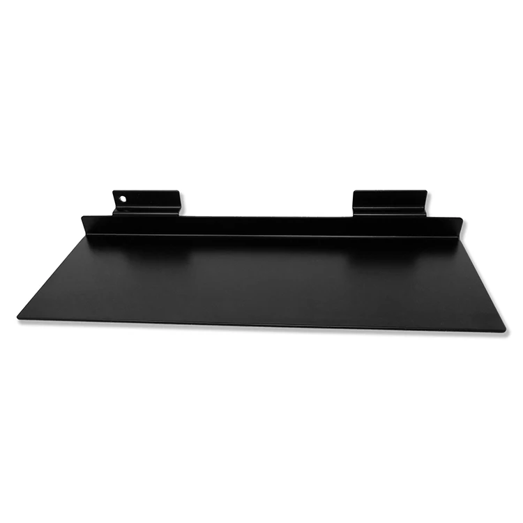 Metal Slat Wall Shelves Slatwall Accessories Black Slatwall Metal Shoe Shelf Sheet Fabrication