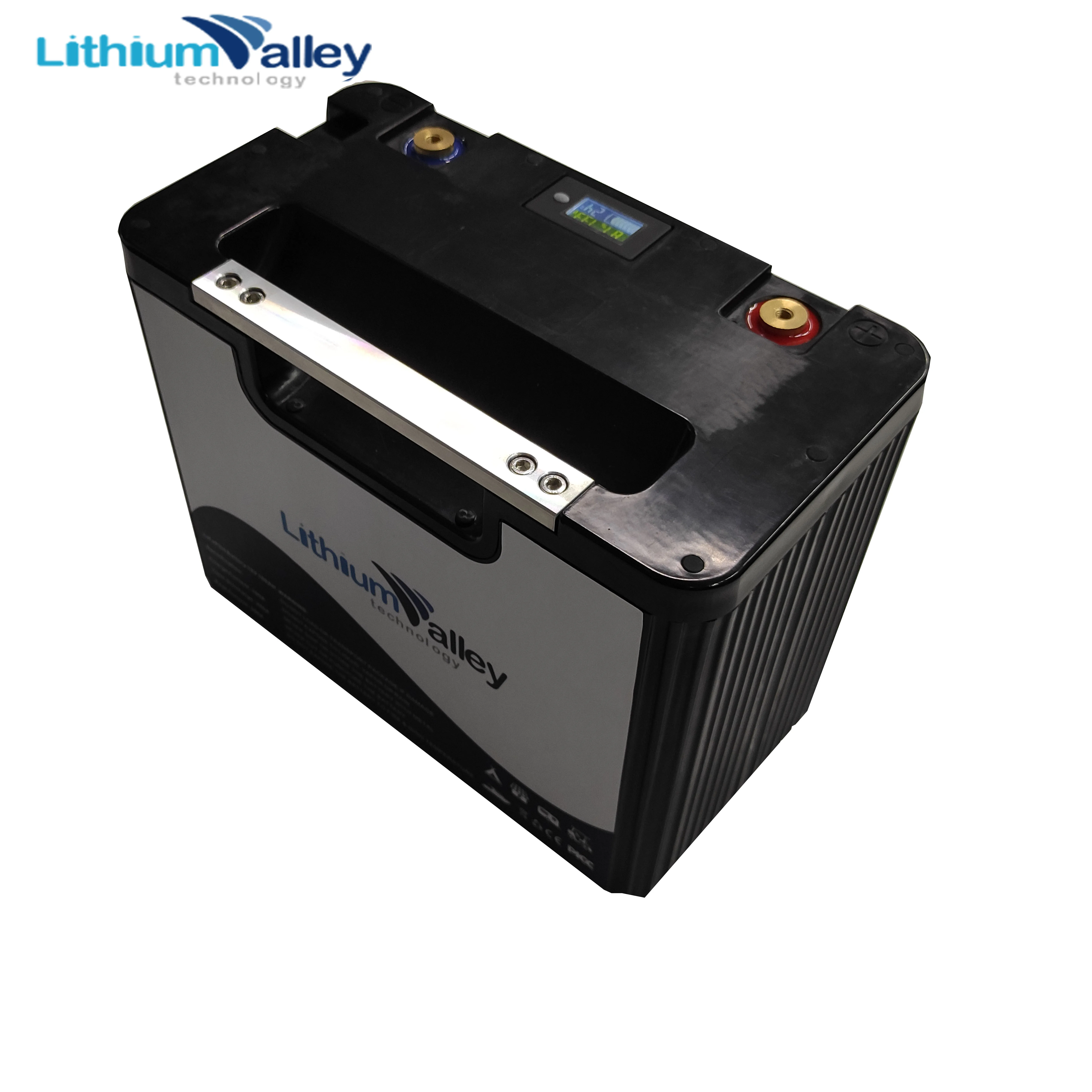 New design 36V 50AH Lifepo4 battery with LED indicator for solar/golf cart/trolling motor