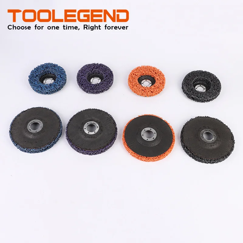 Clean strip disc for Rust Paint Removal Blue 2 inch 20mm Silicon Carbide Stripping Disc
