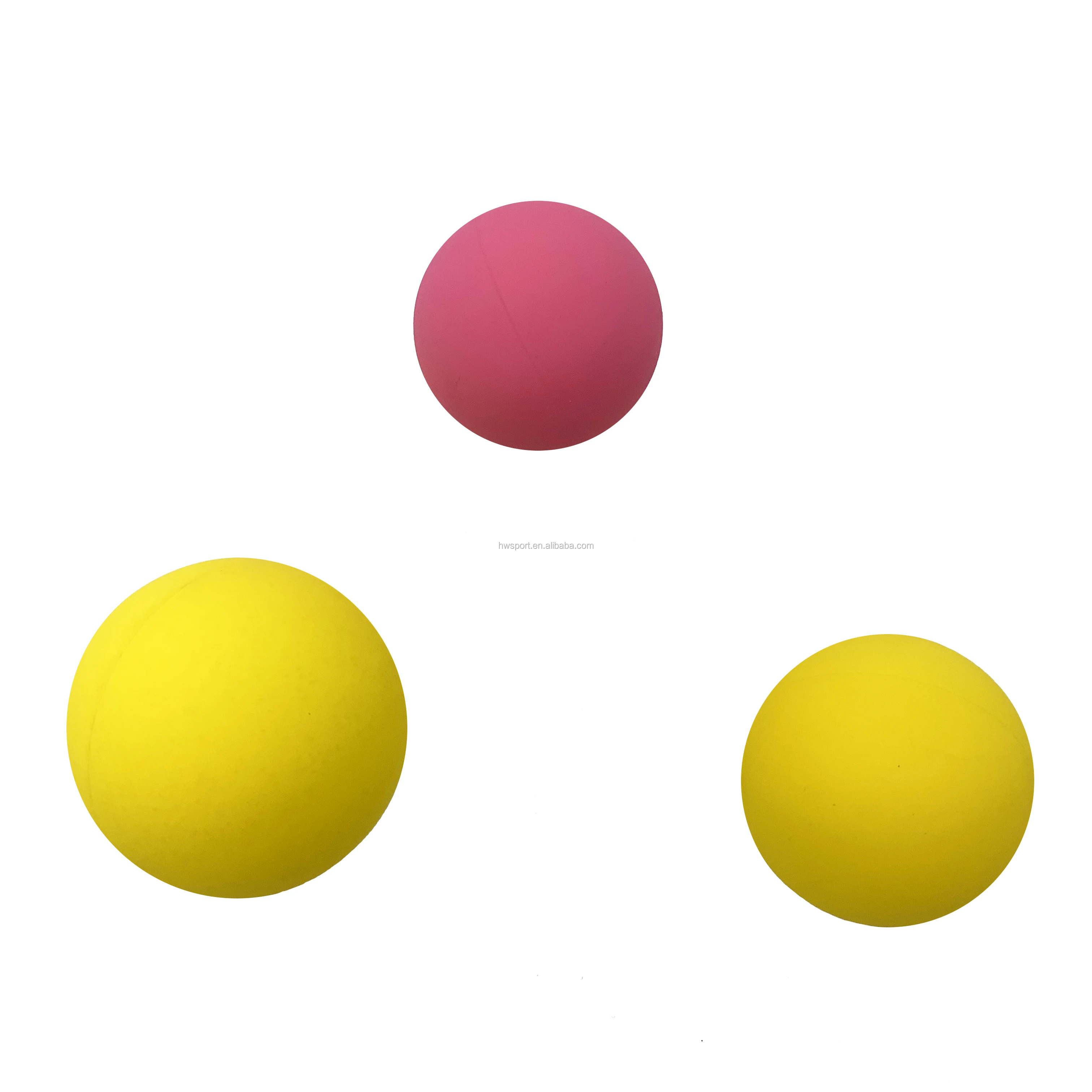 2021 New 60mm 65mm 75mm Customized Logo Printed Squash Racquetball Mini Handballs Rubber Bounce Ball Toys