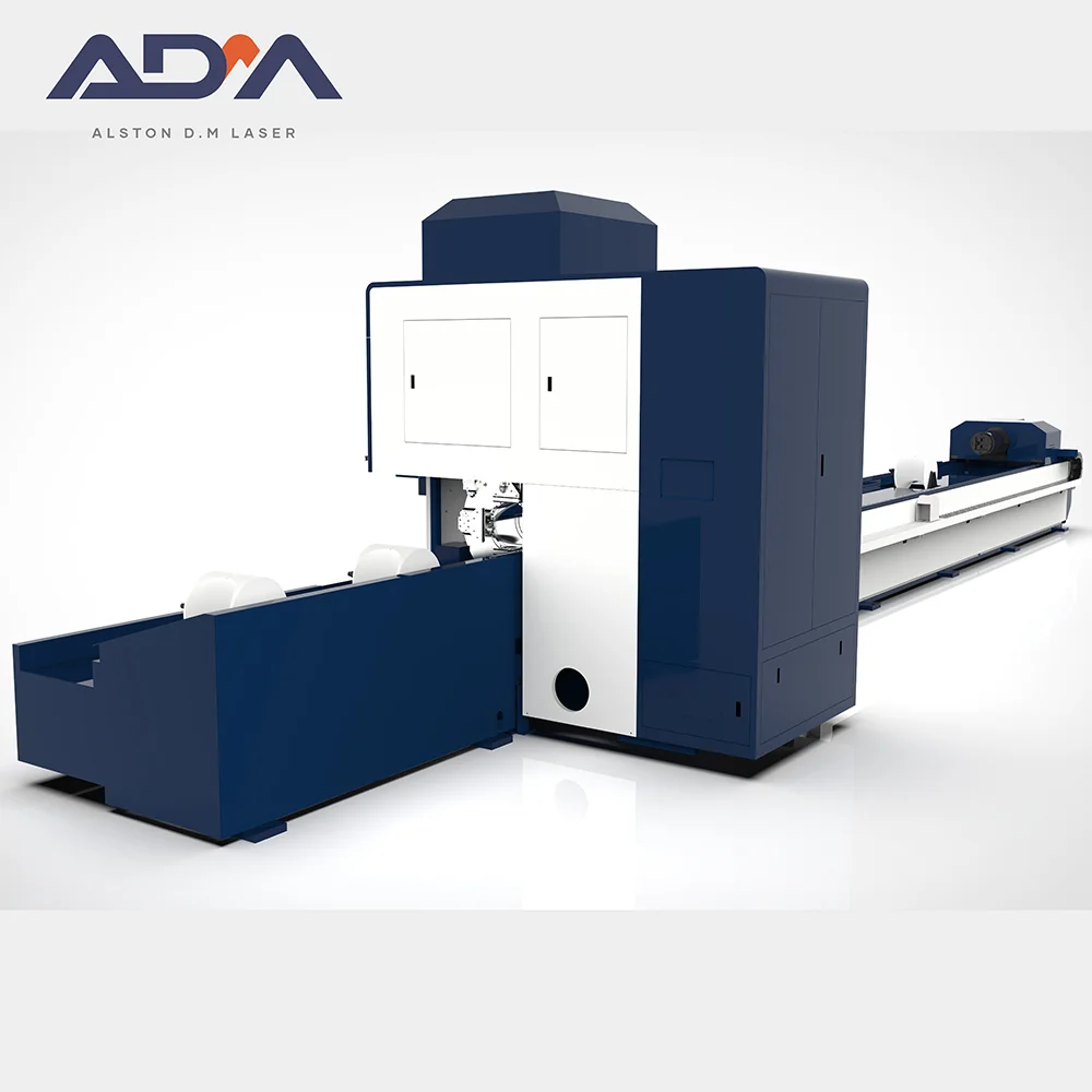 1kw 1.5kw 2kw 3kw 4kw 6kw ipg/raycus tube cutter 3000w cnc metal pipe fiber laser cutting machine