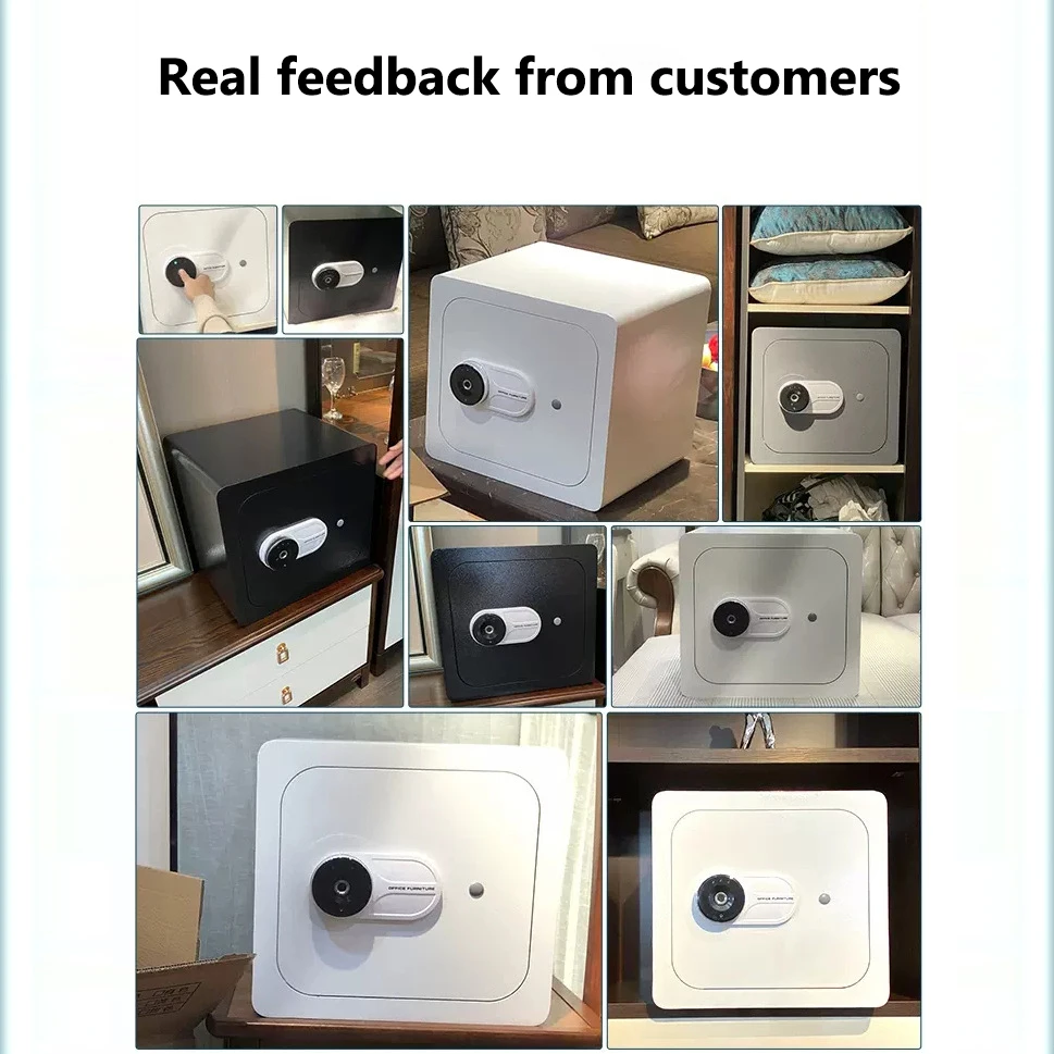 High quality customized private metal safe, luxurious modern style automatic hotel safe