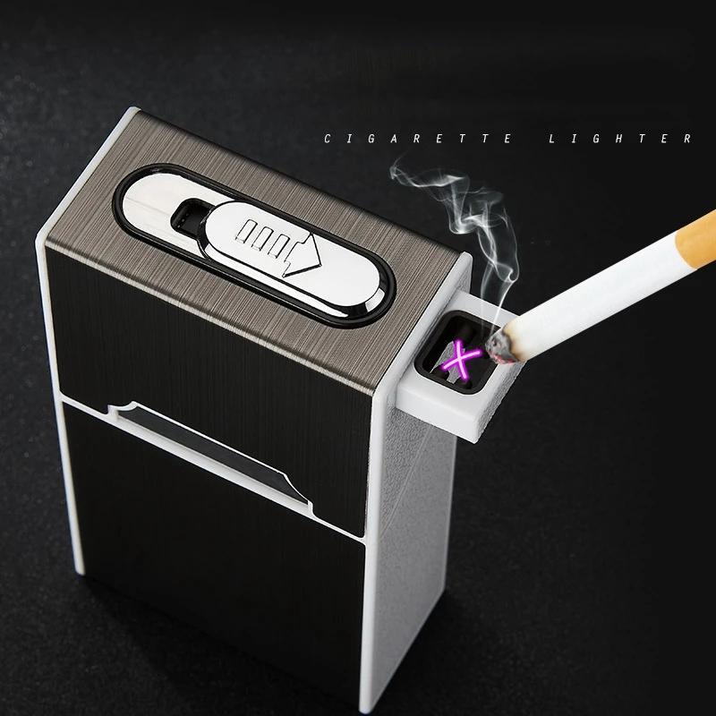 New Creative Cigarette Case for 20 Cigarettes, Pressure-Resistant & Waterproof, Factory Direct Sale