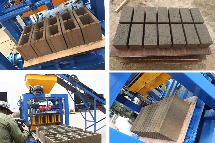 QT4-24 construction block making machine new ideas for small business 2022 machine block cement concrete