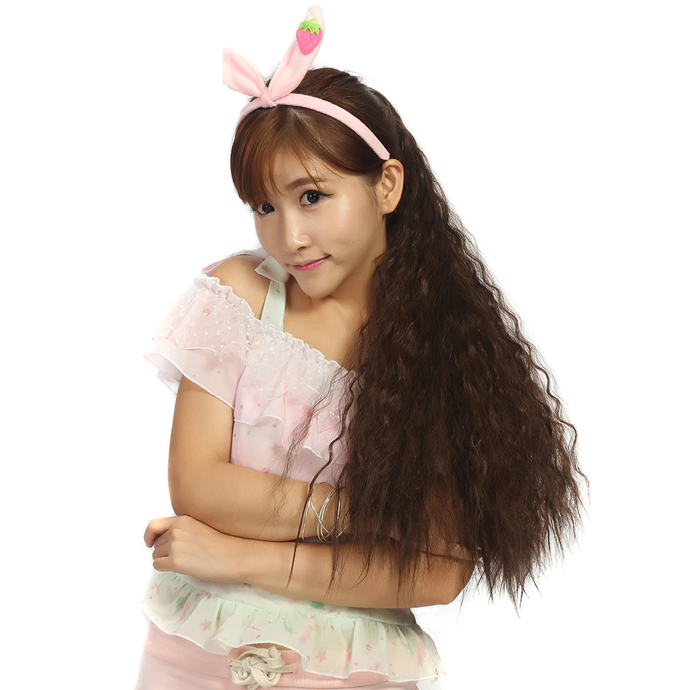 Women Girls Curly Scrunchies Chignon Hair Bun With Rubber Bands Synthetic Hair Ring Wrapped On Messy Hair Bun Ponytails