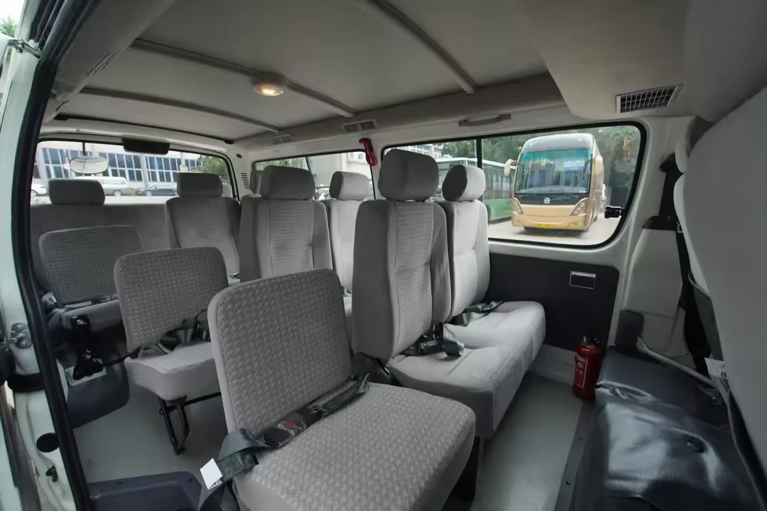 Chinese Brand New LHD Mini Van Diesel Engine Passenger Bus Good Condition 15 Seats Mini Bus