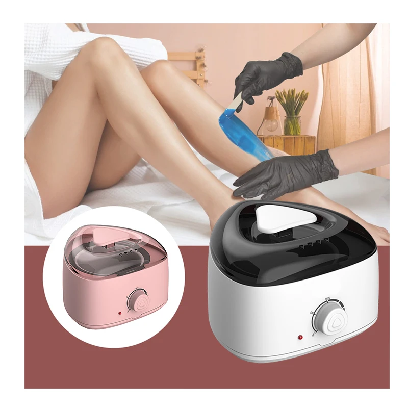 Private Label Hard Wax Pot Warmer Hair Removal Waxing Kit Wax Beans Melting Machine For Depilatory Hair Removal
