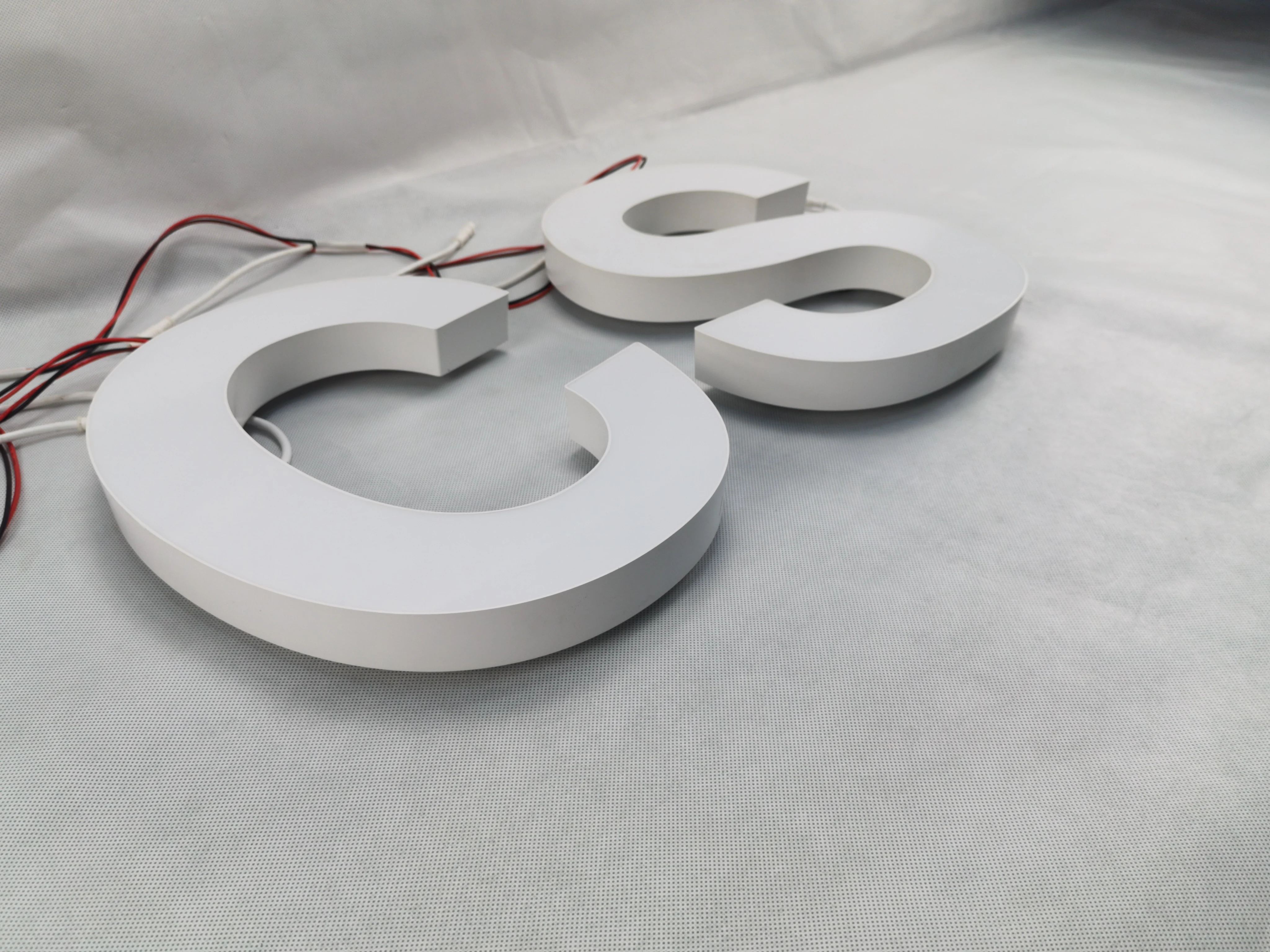 wall banners advertising acrylic fillable letters