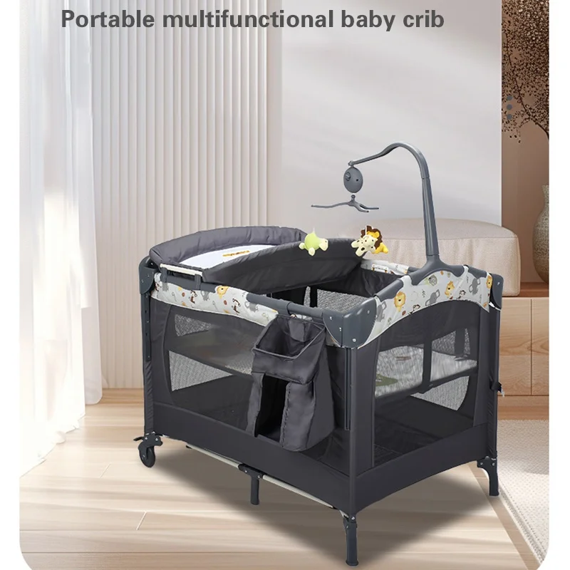 Multifunctional Portable Folding Baby Game New Born Bed Baby Crib Beds Newborn Baby