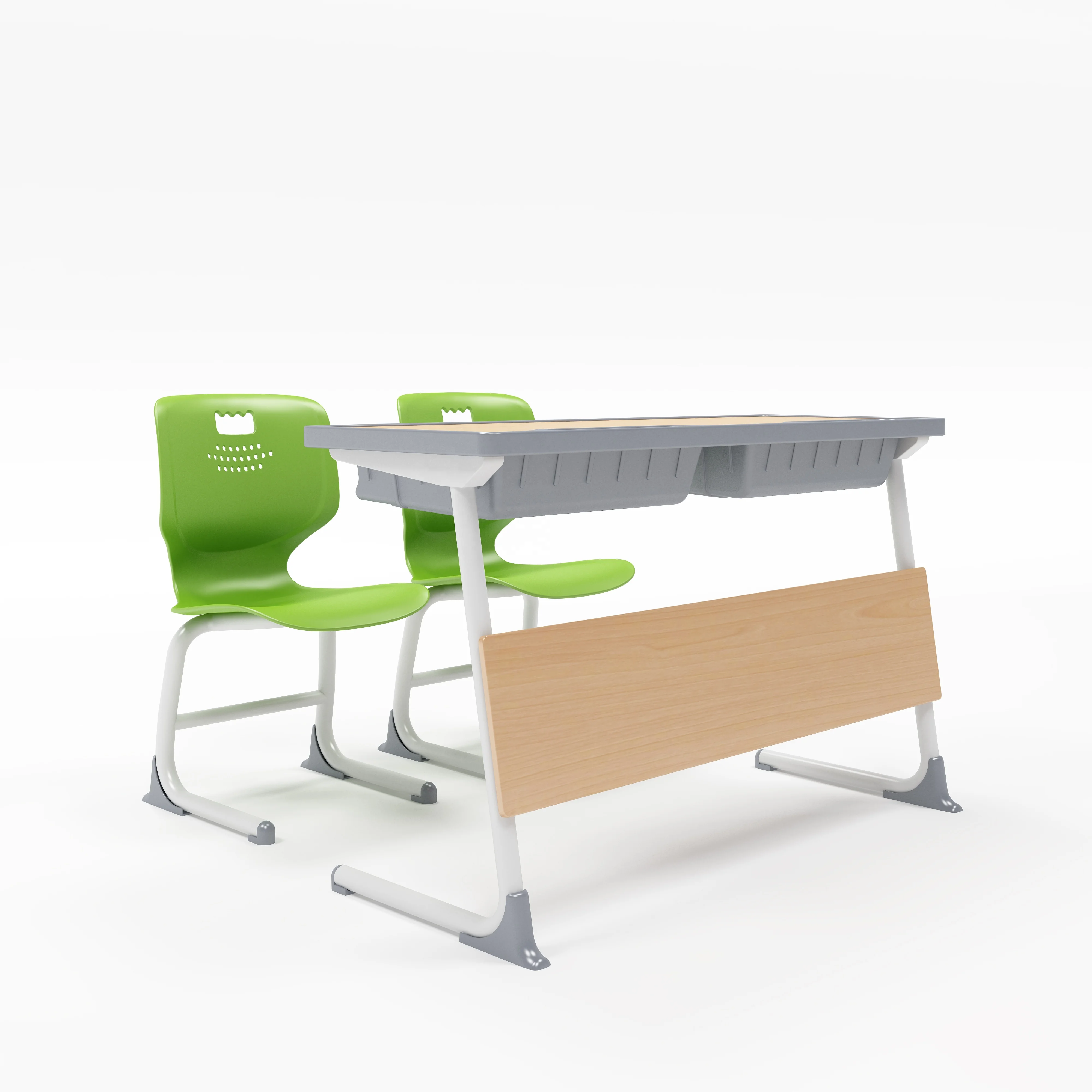 Primary School Classroom Student Desks Double Seat Desks And School Class Chairs Chairs Learning School Desks
