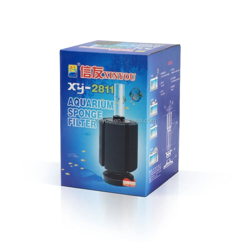 XY-2811 Promote Fish Health and Vitality Our Sponge Filter Provides a Safe and Nurturing Habitat
