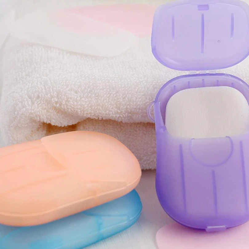 2020 popular Hand Dissolving Sheets Paper Soap Care Travelling Personalize  Scented soap paper