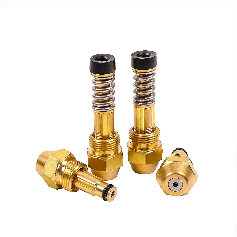 Customized size atomizing dedusting jet nozzle warm air blower nozzle flat washer fuel nozzle with spring
