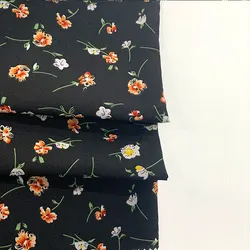 Keqiao Factory 100 Percent Recycled Polyester Navy Blue Pajamas Fabric By The Meter S03-033 On Sale