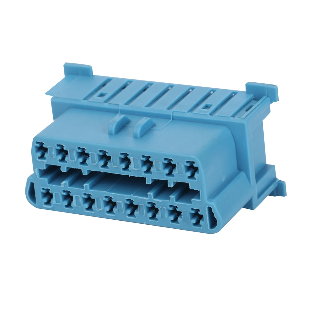 OBDII 16P Female  Mercedes Connector OBD2  Female 16 Pin OBDII Connector For Used To OBD2 Connectors In Automobiles.