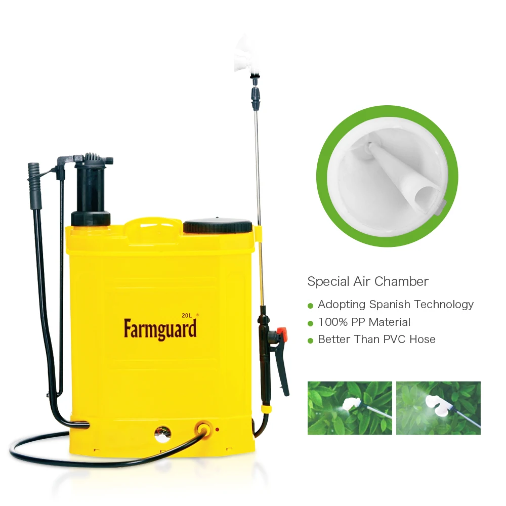 Farmguard Factory High Pressure Agricultural Plastic 16L Electric Backpack Power Electric Sprayer