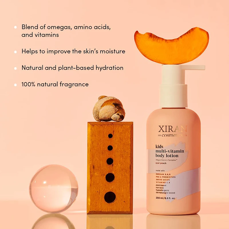 Kids Skin Care Private Label Natural Shea Butter Mild Moisturizing Kids Body Lotion For Dry Skin