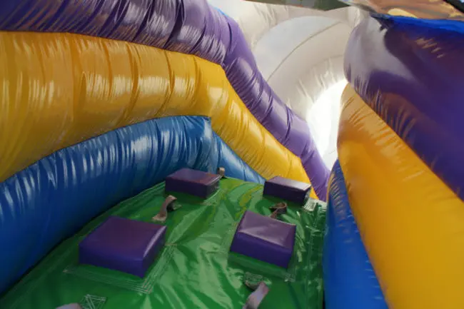 Winter wonderland Christmas inflatable fun city, inflatable jumping castle for promotion