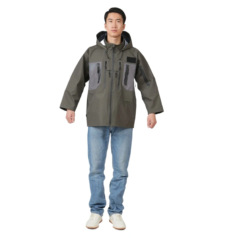 waterproof Hiking Hunting hard Shell Rain Jacket outdoor Waterproof Jacket heating Jacket gore-tex