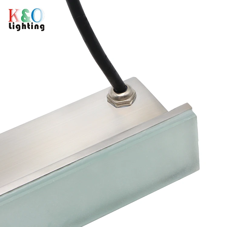 15W 24W IP67 waterproof outdoor garden 1m length Led recessed inground linear light