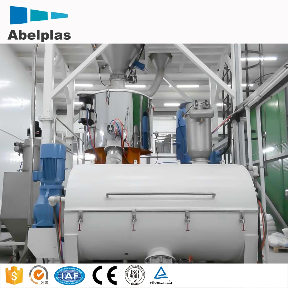 Equipment Powder Mixer Plastic Machine Extruder Machine Plastic Industry Automatic Feeding Dosing Mixing Conveying System Automa